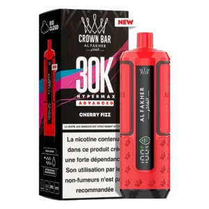 alfakhercrownbarhypermax30kpuffs cherryfiz 5mg